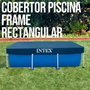Intex Cubrepiscinas Rectangular 300x200 cm PVC/PE