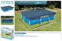 Intex Cubrepiscinas Rectangular 300x200 cm PVC/PE