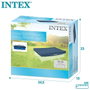 Intex Cubrepiscinas Rectangular 300x200 cm PVC/PE