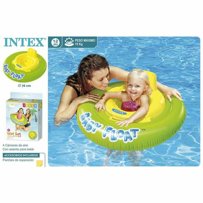 Intex Flotador Bebe redondo 76 cm