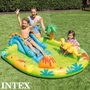 Intex Centro de Juegos Hinchable Little Dino con Tobogán y Fuente