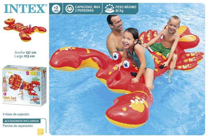 Intex Figura Hinchable Langosta 213x137 cm (+ 3 años)
