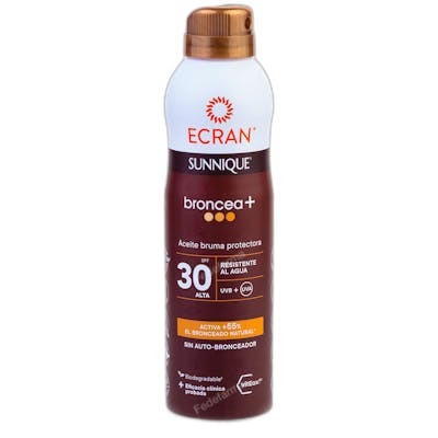 Ecran Sunnique Broncea+ Aceite Bruma SPF 30