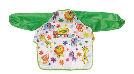 Crayola Delantal Lavable con Mangas Creativo Mini Kids para niños a partir de 1 año, 20x1x2.5 cm