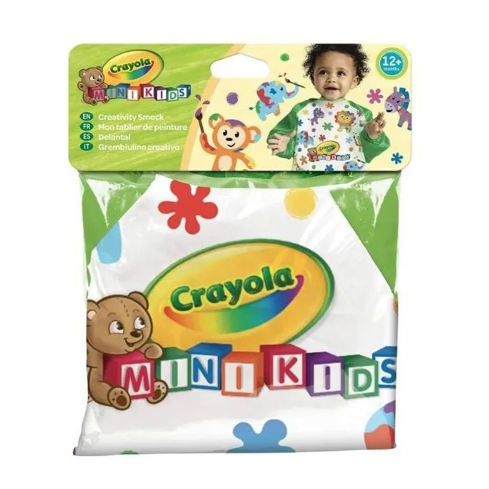 Crayola Delantal Lavable con Mangas Creative Mini Kids