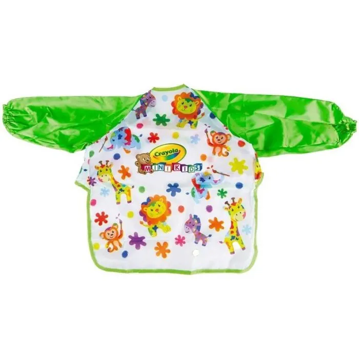 Crayola Delantal Lavable con Mangas Creative Mini Kids