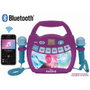 Lexibook Karaoke Digital Portátil Disney Frozen MP320FZZ con Bluetooth y 2 Micrófonos