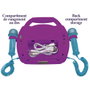 Lexibook Karaoke Digital Portátil Disney Frozen MP320FZZ con Bluetooth y 2 Micrófonos