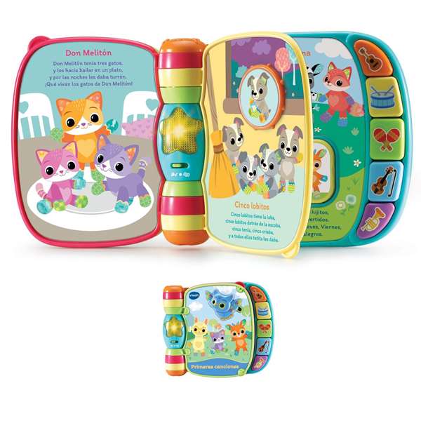 V-TECH Libro Interactivo Primeras Canciones