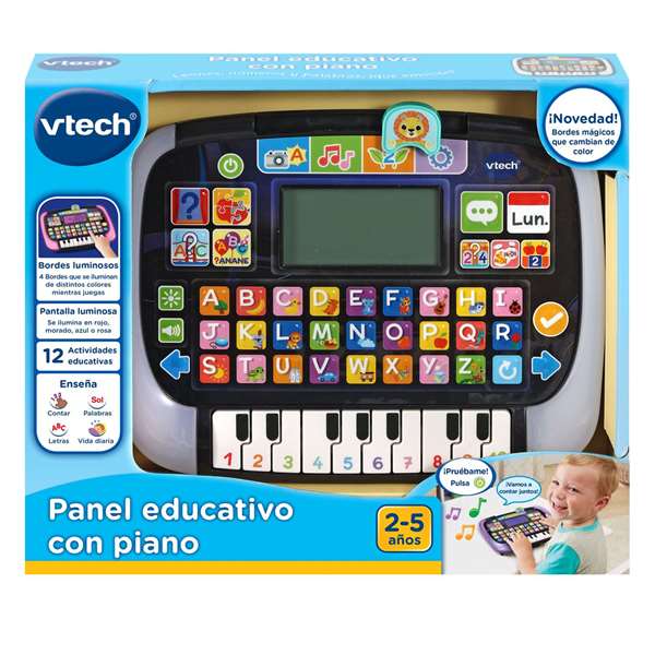 Vtech Tablet Infantil Educativa con Piano para Niños de 2 a 5 años con 4 Modos de Juego y 8 Actividades Vtech Tablet Infantil Educativa con Piano para Niños de 2 a 5 años con 4 Modos de Juego y 8 Actividades