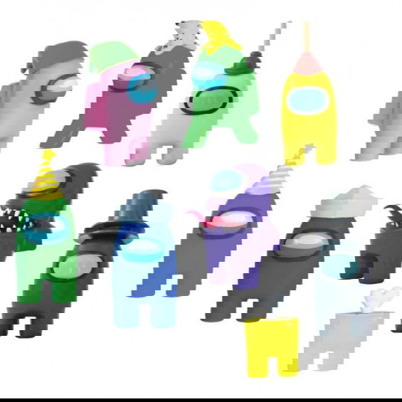 Bizak Figuras Among Us S2 Pack 1 Coleccionables con Disfraz para Niños Bizak Figuras Among Us S2 Pack 1 Coleccionables con Disfraz para Niños