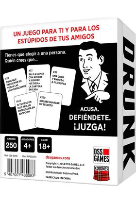 Asmodee Drunk Stoned or Stupid Juego de Cartas