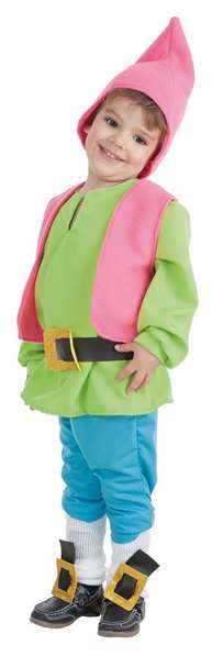 Creaciones Llopis Disfraz Enanito Verde Bebé Talla 0-12 Meses Creaciones Llopis Disfraz Enanito Verde Bebé Talla 0-12 Meses