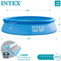 Intex Piscina Hinchable Redonda Easy Set 305x61 cm