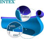 Intex Piscina Hinchable Redonda Easy Set con Depuradora Filtro 3077 Litros 305x61 cm