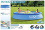 Intex Piscina Hinchable Redonda Easy Set con Depuradora Filtro 3077 Litros 305x61 cm