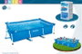 Intex Piscina Rectangular con Estructura Metálica 300 x 200 x 75 cm