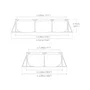 Intex Piscina Rectangular con Estructura Metálica 300 x 200 x 75 cm