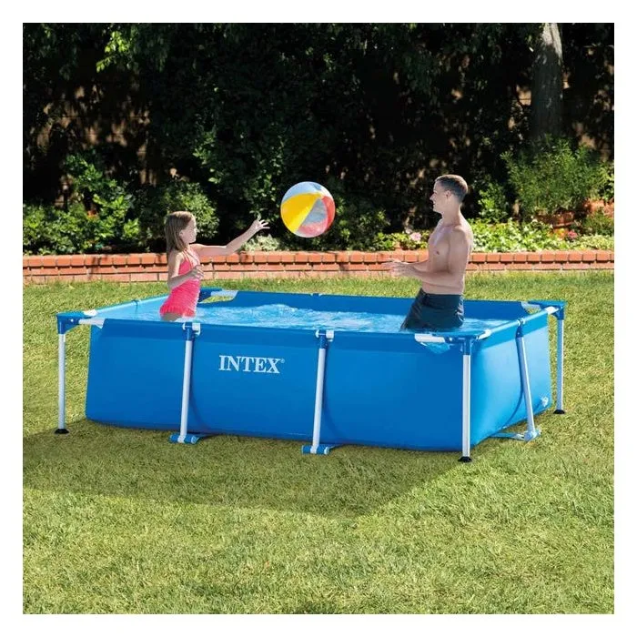 Intex 28270NP - Piscina rectangular tubular, kit desmontable, 220 x 150 x量与 60 cm