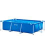 Intex Piscina Rectangular Desmontable 220x150x60 cm Capacidad 1662 Litros +6 Años
