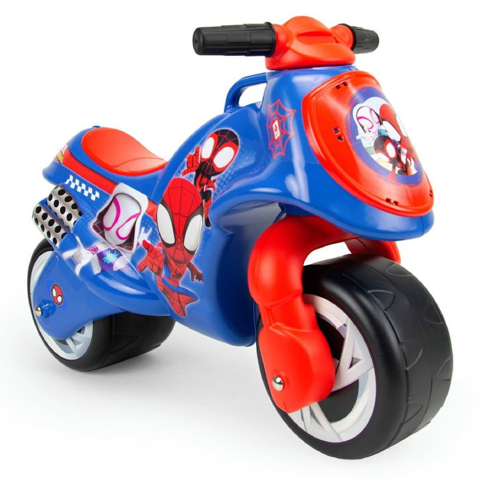 Injusa Correpasillos Moto Neox Spiderman Azul Injusa Correpasillos Moto Neox Spiderman Azul