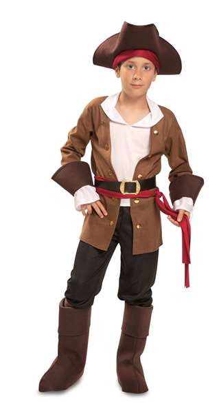 My Other Me Disfraz Bucanero para niño Talla 7-9 años