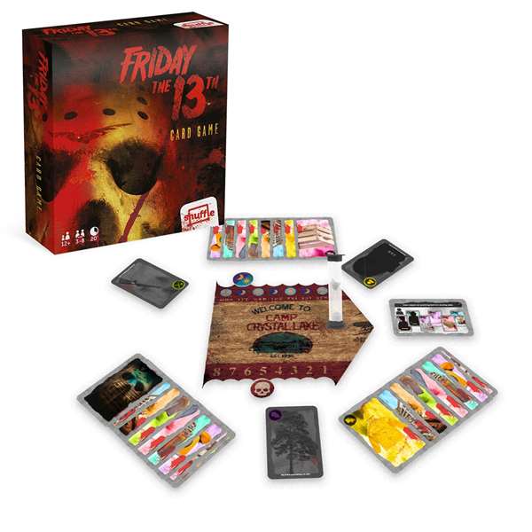 Baraja retro película "viernes 13"