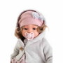 Antonio Juan Muñeca Beni lagrimitas con abrigo de invierno 42 cm