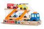Molto Camión de Emergencias de Madera con Vehículos 6 Piezas para Niños +1 Año
