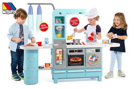 Molto Cocina Gourmet Electrónica con Grifo, Luces y Sonidos 113x150x36 cm