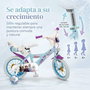 Toimsa Bicicleta Infantil Frozen Huffy 14" para Niñas de 4 a 6 Años