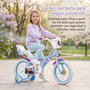 Toimsa Bicicleta Infantil Frozen Huffy 14" para Niñas de 4 a 6 Años