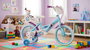 Toimsa Bicicleta Frozen Huffy 16" para Niños de 5 a 8 Años Color Azul