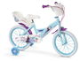 Toimsa Bicicleta Frozen Huffy 16" para Niños de 5 a 8 Años Color Azul
