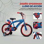 Huffy Bicicleta Spiderman 16" para Niños de 5 a 8 Años Color Azul