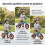 Huffy Bicicleta sin pedales Spiderman 10" para niños de 2 a 3 años