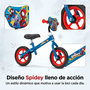 Huffy Bicicleta sin pedales Spiderman 10" para niños de 2 a 3 años