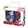 Safta Set de Botella, Sandwichera y Cubiertos Mickey Mouse Happy Smiles Surtido
