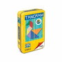 Cayro Juego Tangram de madera colores en caja de metal 15x15x3 cm