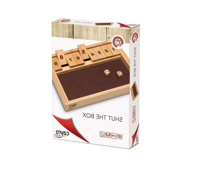 Cayro Juego Cierra la Caja de madera 20x29x4 cm