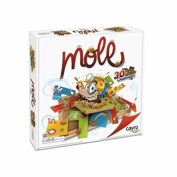 Cayro Juego Mole de madera ¡ayuda al topo a salir del jardín! Cayro Juego Mole de madera ¡ayuda al topo a salir del jardín!