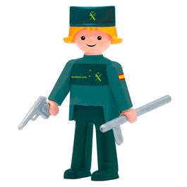 Eleven Force Figura Pokeeto Guardia Civil Mujer EF15280 para +3 Años