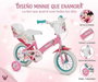 Huffy Bicicleta Minnie 12" (3/5 años) Rosa