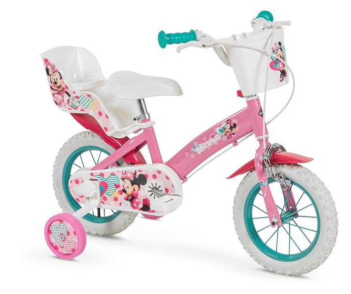 Huffy Bicicleta Minnie 12" (3/5 años) Rosa Huffy Bicicleta Minnie 12" (3/5 años) Rosa