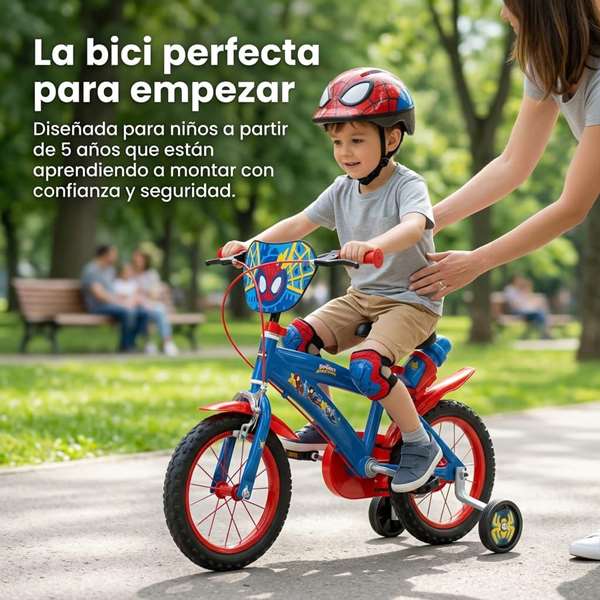 Huffy Bicicleta Spiderman 12" (3-5 Años)