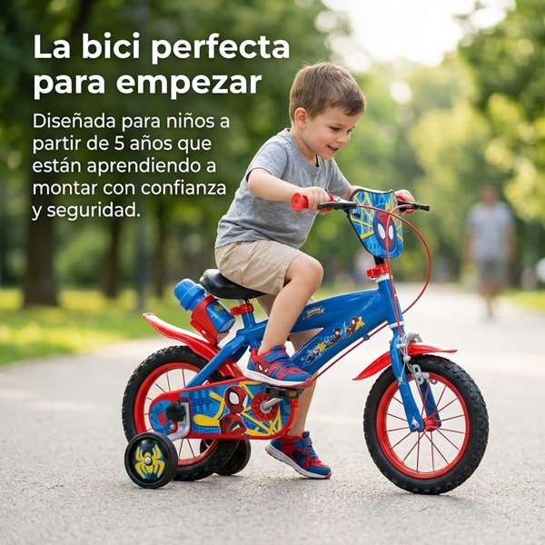 Huffy Bicicleta Spiderman 12" (3-5 Años)