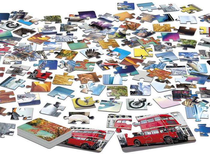 Juego 3,2,1 Go! Challenge Puzzle, se el primero en completar el rompecabezas