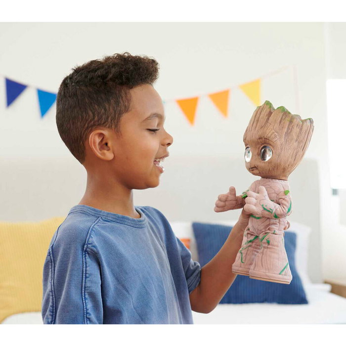 MATTEL Marvel Peluche Groot Bailón con Luces y Sonidos