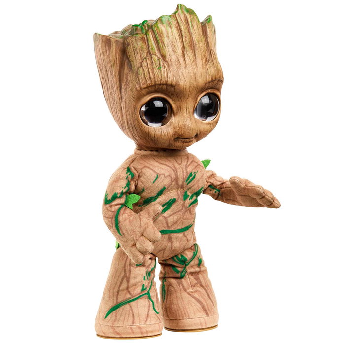 MATTEL Marvel Peluche Groot Bailón con Luces y Sonidos