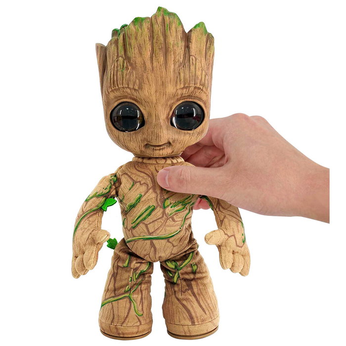 MATTEL Marvel Peluche Groot Bailón con Luces y Sonidos